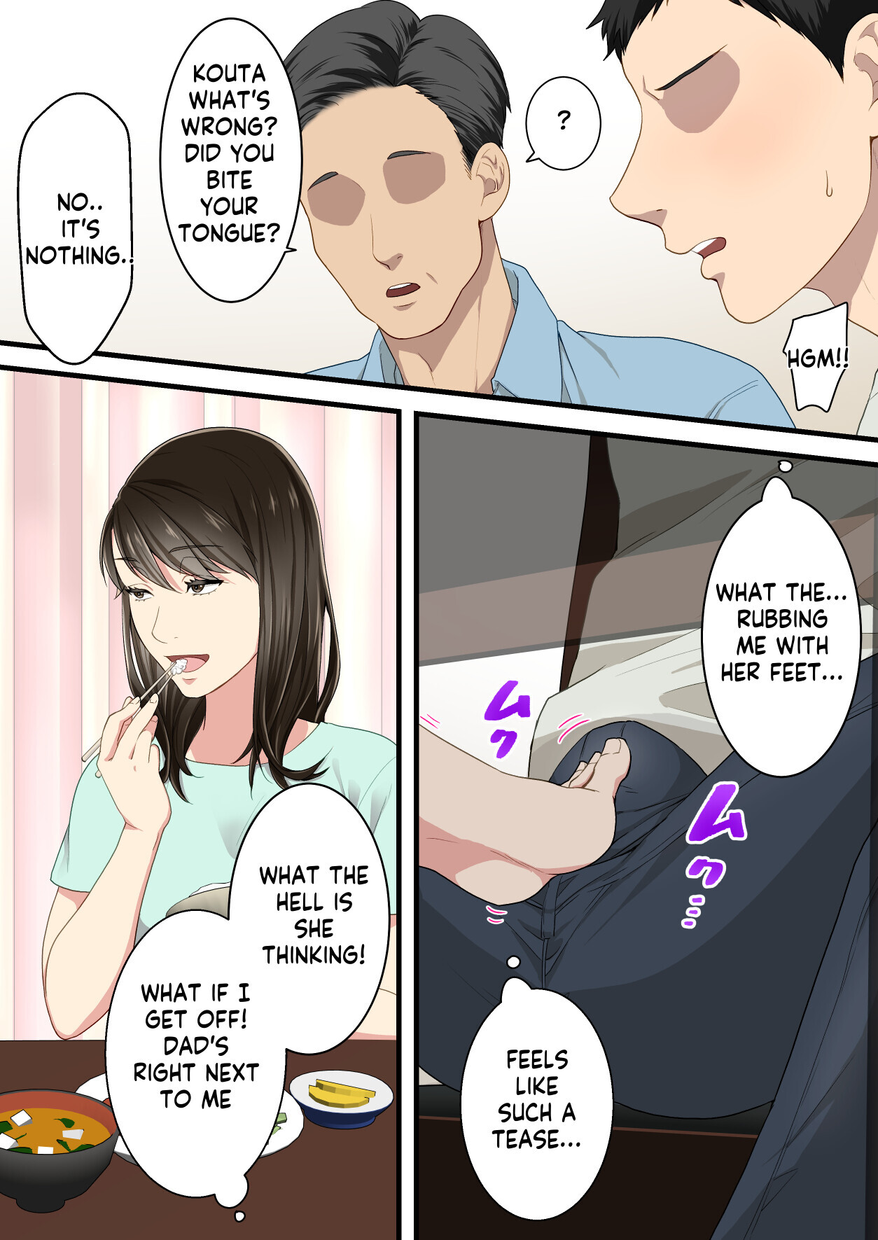 Hentai Manga Comic-Arguing mother and son who became a loving couple-Read-46